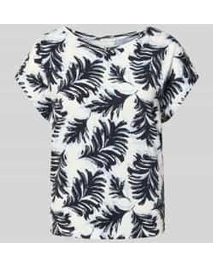 Tom Tailor Regular Fit T-Shirt Van Viscosemix - Wit