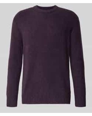 Strellson Regular Fit Gebreide Pullover Met Wol, Model 'Bosse-R' - Blauw