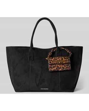Steve Madden Handtasche mit Label-Detail Modell 'Bantonia' - Schwarz