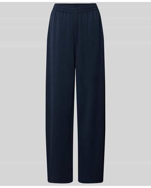 MSCH Copenhagen Loose Fit Hose aus Modal-Mix Modell 'Jazlyn Lynette' - Blau