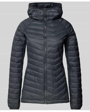 Columbia Steppjacke mit Kapuze Modell 'POWDER PASS II' - Blau