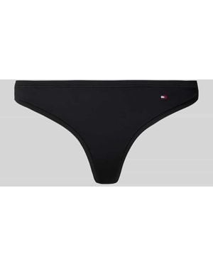 Tommy Hilfiger String mit elastischem Bund - Schwarz
