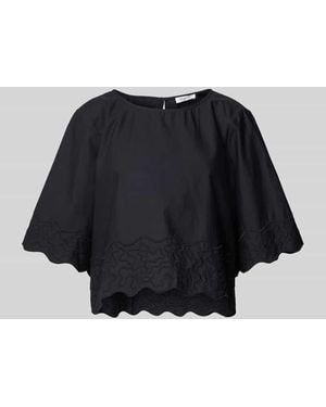Esprit Blusenshirt Mit 1/2-Arm - Blau