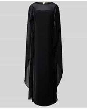Ralph Lauren Maxi-jurk Met Boothals - Zwart