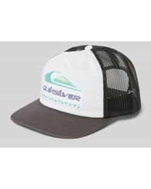 Quiksilver Trucker-Pet Met Labelstitching, Model 'Oasis' - Grijs