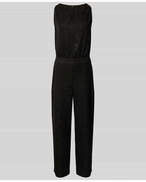 Ichi Regular Fit Jumpsuit mit Viskose-Anteil Modell 'Kate' - Schwarz
