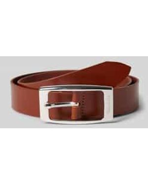 Tamaris Riem Met Labeldetail - Bruin