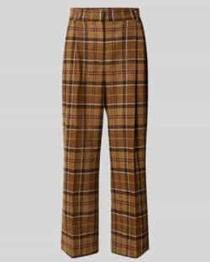 Barbour Geplooide Broeken - Bruin