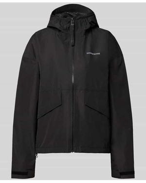Didriksons Jacke mit Pattentaschen Modell 'MILENA' - Schwarz