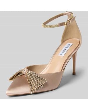 Steve Madden Brautschuhe mit Strasssteinen Modell 'Last Dance' - Natur