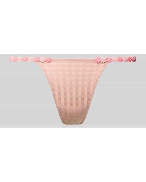 Marie Jo String mit elastischem Bund Modell 'Avero' - Pink