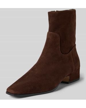 Steve Madden Stiefeletten mit Blockabsatz Modell 'Dusty' - Braun