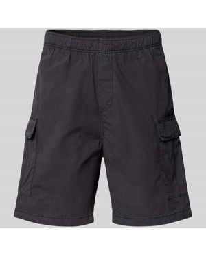 Review Cargoshorts mit elastischem Bund - Grau