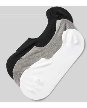Polo Ralph Lauren Füßlinge Mit Logo-Detail Im 3Er-Pack - Mettallic