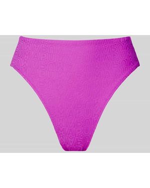 PUMA Bikini-Hose Mit Strukturmuster - Pink