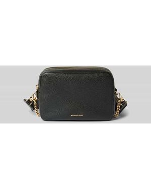 MICHAEL Michael Kors Handtasche mit Label-Applikation Modell 'BRYANT' - Schwarz