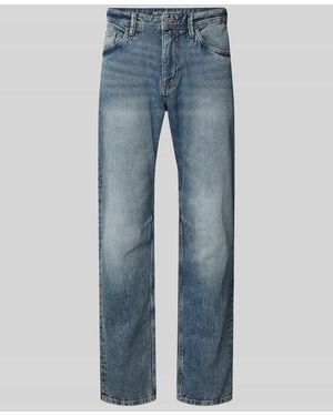 Tom Tailor Relaxed Fit Jeans aus reiner Baumwolle - Blau