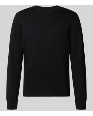 ARMEDANGELS Regular Fit Pullover aus reiner Baumwolle Modell 'LOUKAA' - Schwarz