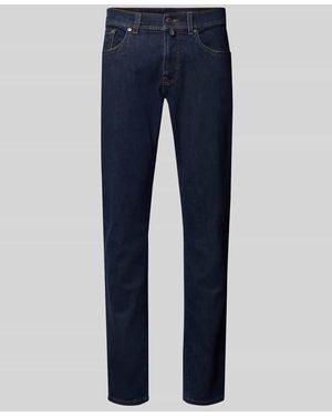 Pierre Cardin Jeans mit 5-Pocket-Design Modell 'Lyon' - Blau