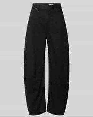Gap Barrel Jeans Met Steekzakken, Model 'Horseshoe' - Zwart