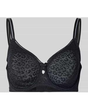 Lascana Minimizer-BH aus Spitze - Schwarz