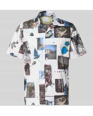 Paul Smith Casual Fit Freizeithemd mit Fotoprints - Mehrfarbig