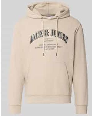 Jack & Jones Hoodies - Naturel