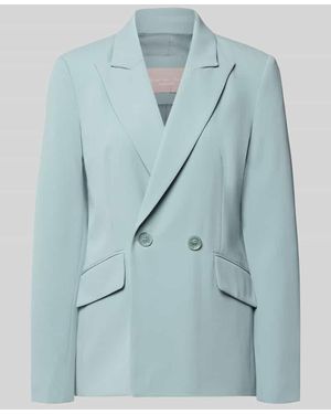 christian berg Regular Fit Blazer mit Pattentaschen - Blau
