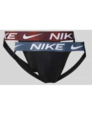 Nike Suspensoir Met Elastische Band Met Label - Blauw