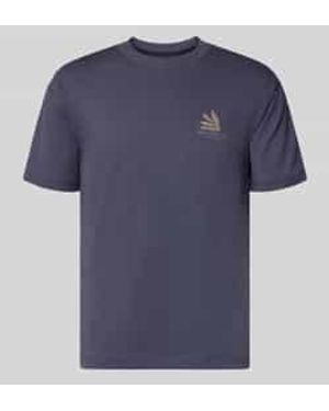 Marc O' Polo Relaxed Fit T-Shirt Van Puur Katoen - Blauw