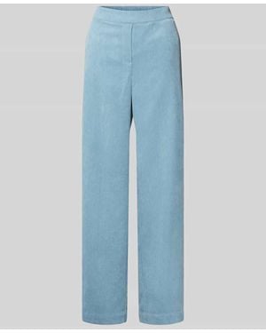 someday. Stoffhose mit elastischem Bund Modell 'Cevil' - Blau