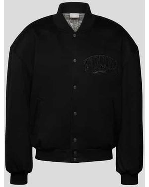 VTMNTS College-Jacke Mit Druckknopfleiste - Schwarz