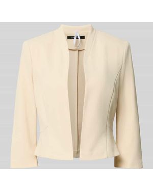 Swing Blazer mit Stehkragen - Natur