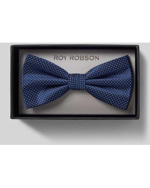 Roy Robson Seidenfliege aus reiner Seide - Blau