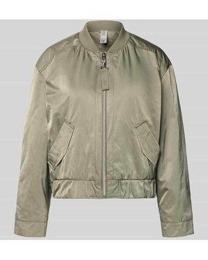 Cinque Jacke mit Pattentaschen Modell 'CIBLOUMINA' - Grün