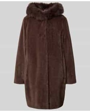 Marc Cain Teddy & Faux Fur Jassen - Bruin