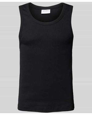 Les Deux Tanktop in Ripp-Optik Modell 'Arthur' - Schwarz