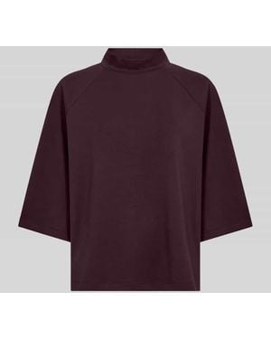 Soya Concept Loose Fit Sweatshirt aus Modal-Mix Modell 'BANU' - Rot