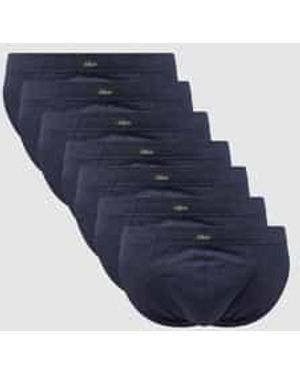 S.oliver Slip Van Katoen - Blauw