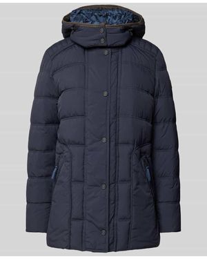GIL BRET Steppjacke Mit Reißverschlusstaschen - Blau