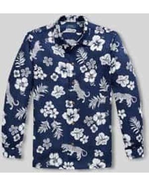 Polo Ralph Lauren Ralph Lauren Casual Overhemden - Blauw