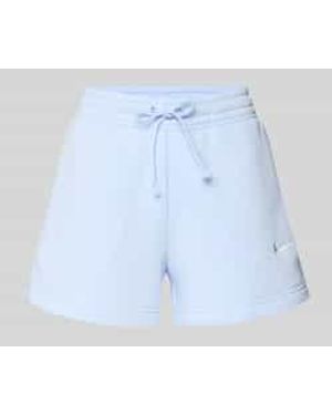 Nike Sweatshorts Met Logo Model 'Phoenix' - Blauw