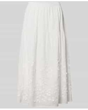 Soya Concept Midi Rokken - Wit