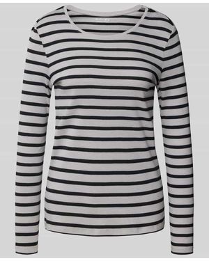 Christian Berg Women Longsleeve mit Rundhalsausschnitt - Grau
