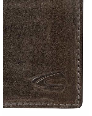 Camel Active Portemonnaie Aus Leder Im Retro-Look - Braun
