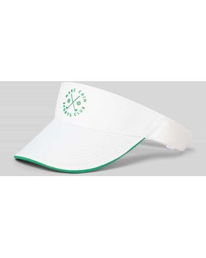 Marc Cain Schirmmütze mit Logo-Applikation - Weiß