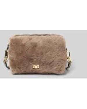 Abro⁺ Crossbodytas Met Labeldetail, Model 'Kaja' - Bruin