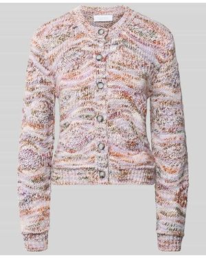 Rich & Royal Regular Fit Cardigan mit Woll-Anteil - Mehrfarbig
