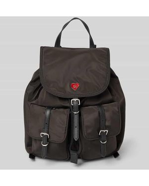 HUGO Rucksack mit Magnet Verschluss Modell 'NEEKO N' - Schwarz