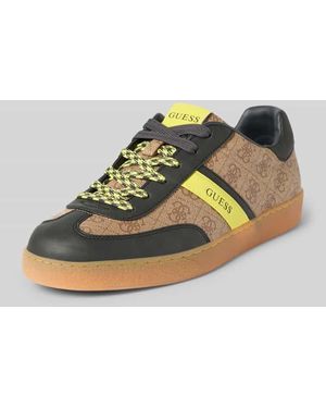 Guess Sneaker mit Label-Print Modell 'NOLA III' - Mehrfarbig